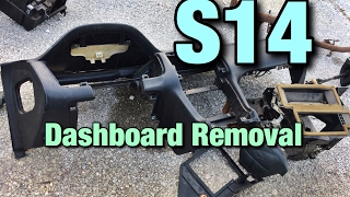 S14 240SX: Dashboard Removal