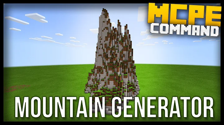 Create Epic Mountains in Minecraft Bedrock Edition!