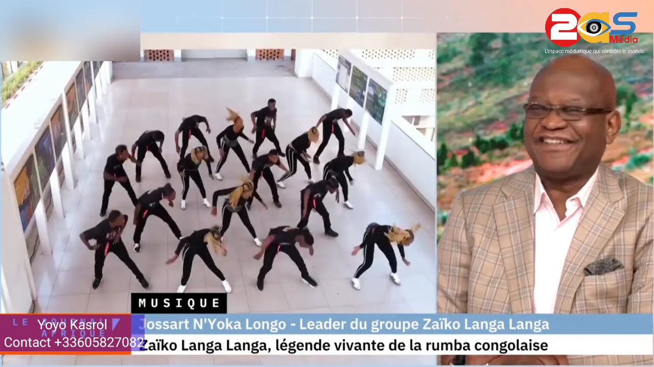 Jossart n'yoka Longo 24 Avril au zenith de Paris 