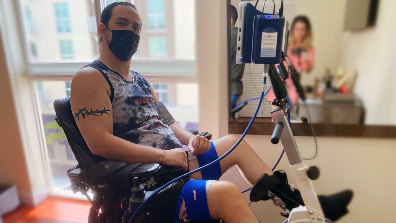 Quadriplegic Functional Electrical Stimulation Bike New Study