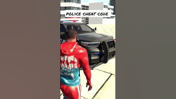 Police car cheat code||#shorts #viral #cheatcodes