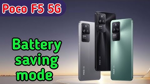Poco F5 5G mein battery saving mode Kaise lagaen , how to enable battery server in Poco