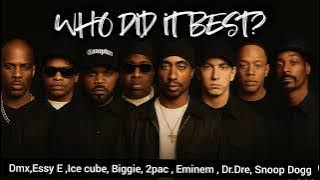 (Remix) 2Pac, Biggie ٫ Eminem, 50 Cent, DMX, Eazy E, Ice Cube, Dr Dre, Snoop Dogg | 2025