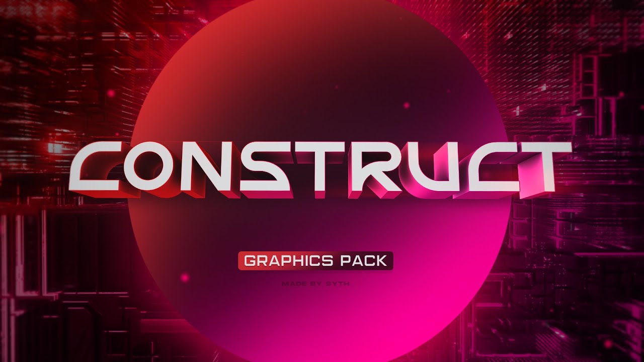 Constructing Graphics Construct Graphics Pack by Syth - What's Included - YouTube