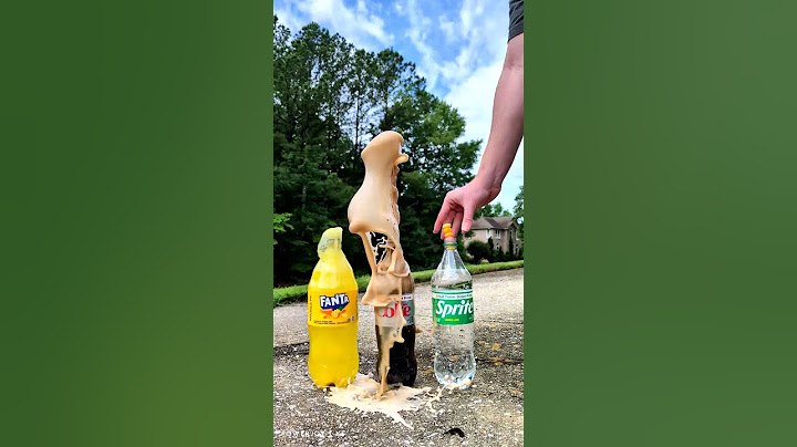 Popular Coke Sodas Vs Mentos 68 #satisfying #experiment #asmr