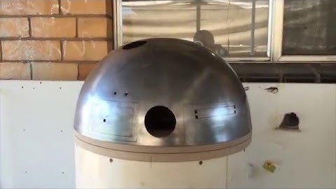 R2D2 Build Progress Video 5 - Spinning Dome