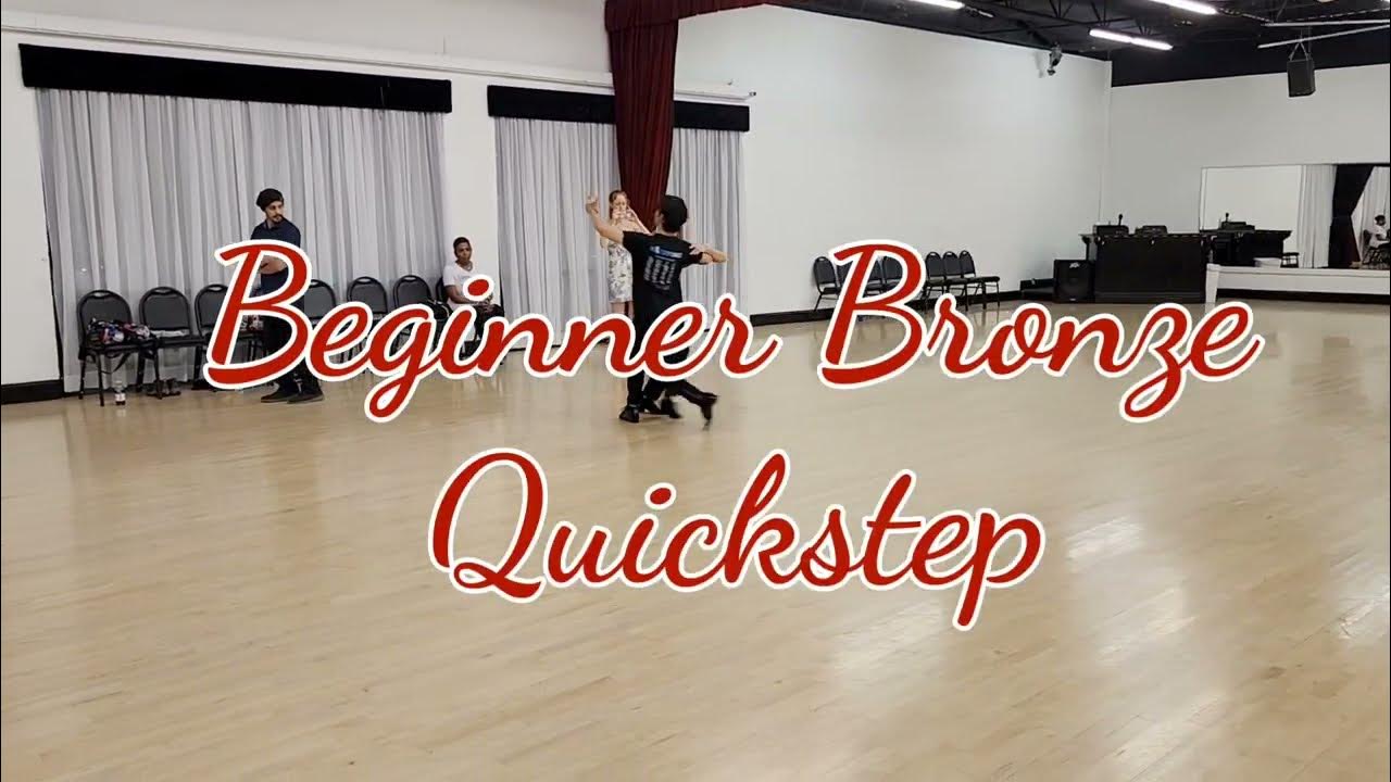 Beginner Bronze Quickstep Natural Spin Turn YouTube