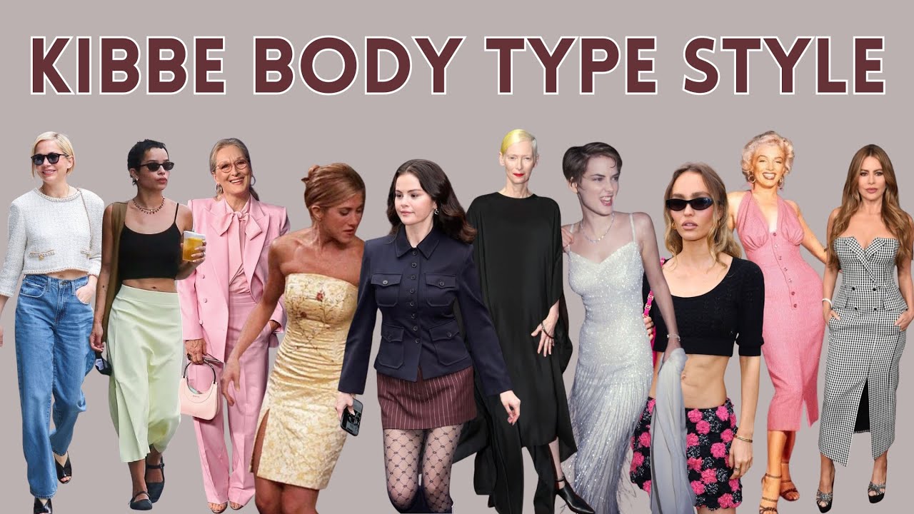 Как одеваться по своему типу фигуры по Кибби | Звёздные примеры и идеи образов