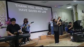 Thank you Jesus for the blood(GWF Maranatha Music Ministry cover)