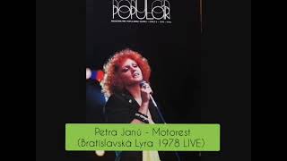 Petra Janů - Motorest LIVE Bratislavská Lyra 1978