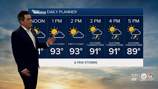 First Alert Weather Forecast for Afternoon of Monday, May 20, 2024