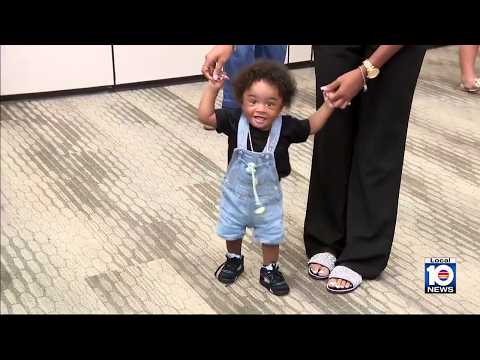 A year after a life-or-death delivery, baby Jayce is celebrating his first birthday