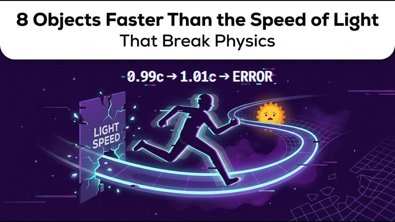 8 Objects Faster Than the Speed of Light That Break Physics - YouTube