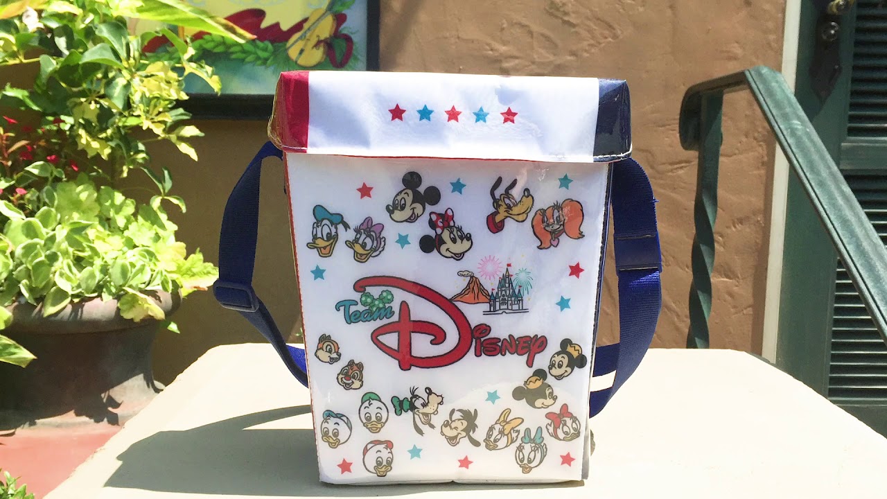 まとめ売り ディズニー グッズ ポップコーン ケース ファンキャップ ポーチ 8/8 ディズニーリゾートでスーベニアポップコーンケース発売