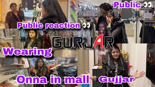 Wearing Gurjar  Outfit In Public Mall || Public Reaction || Gujjar || Day-12 #30days30vlogs