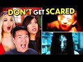 We Try Not To Get Scared Watching The Scariest Horror Movies!