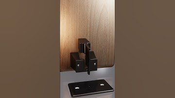 Floor Door Lock Concept #3d #wooddoor #animation #satisfying #diy