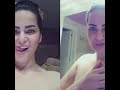 فضيحة سما المصرى وهى عارية فى الحمام 