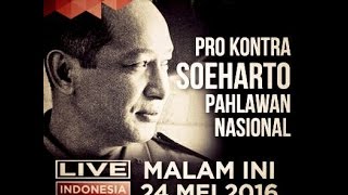FULL ILC 24 mei 2016 , pro kontra soeharto pahlawan nasional (part 1)