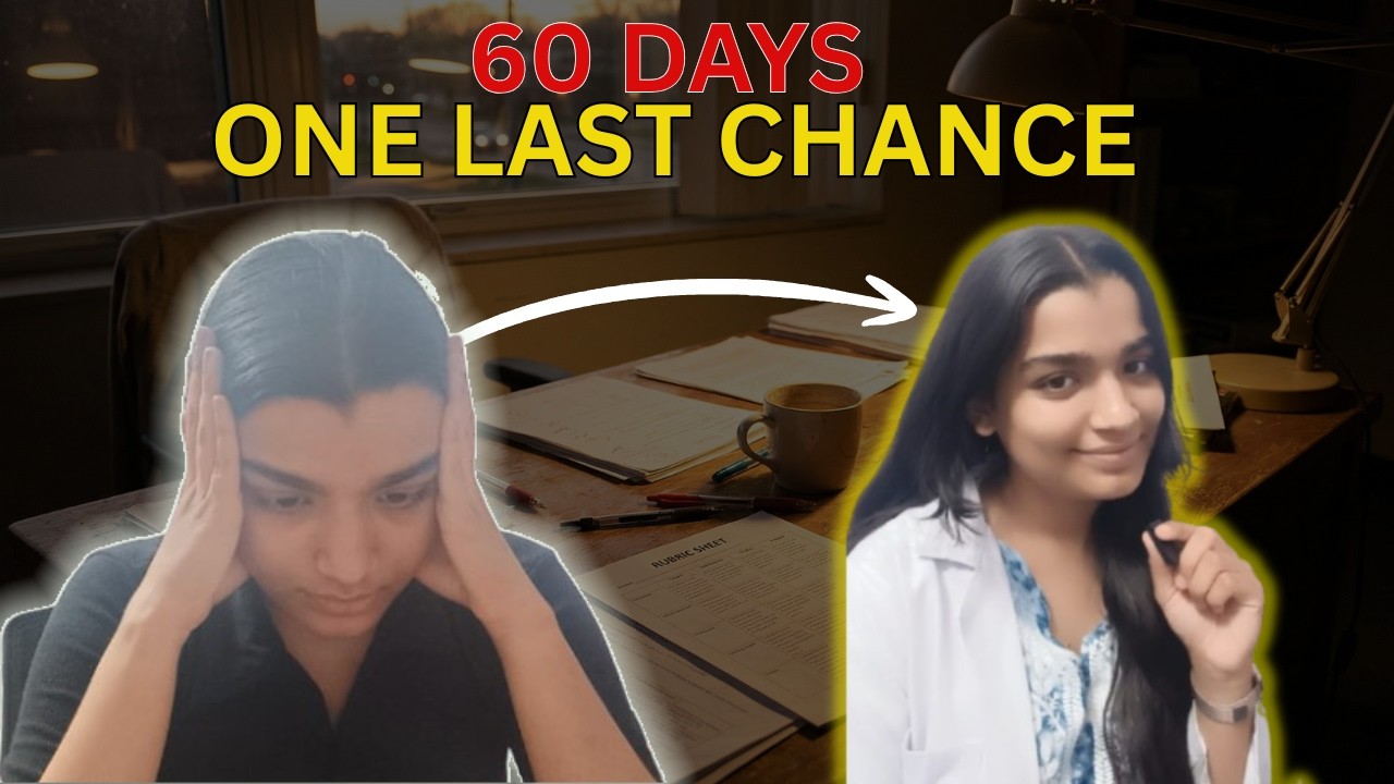 From 300 to 650+ : What I’d Do in the Last 60 Days | NEET 2026 | AIR ...