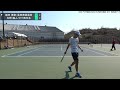 2026 アジア競技大会日本代表予選会 男子 準決勝リーグ 植田 璃音(奈良 高田商業高校) 対 矢野 颯人(広島 NTT西日本)