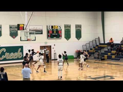 2/5/2024 Julian Sabbat #15  2024 Guard/Wing Chapelgate Christian Academy HIGHLIGHTS vs Indian Creek