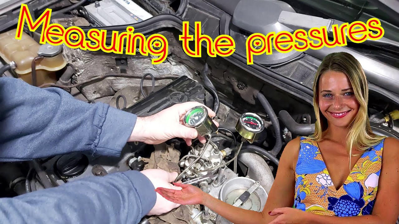 Mercedes Ke Jetronic Measuring Pressures On KE universal YouTube