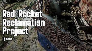 Lets Build a garden in Fallout 4 - Red Rocket Reclamation Project #1