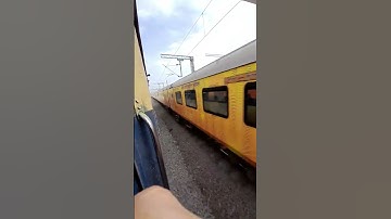 Tejas express High speed crossing | #shorts | Indian Railways