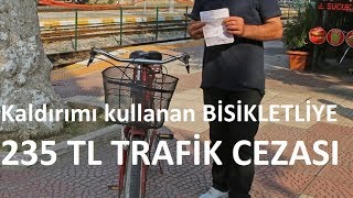 Kaldırımı Kullanan Biletliye 235 Lira Trafik Cezası