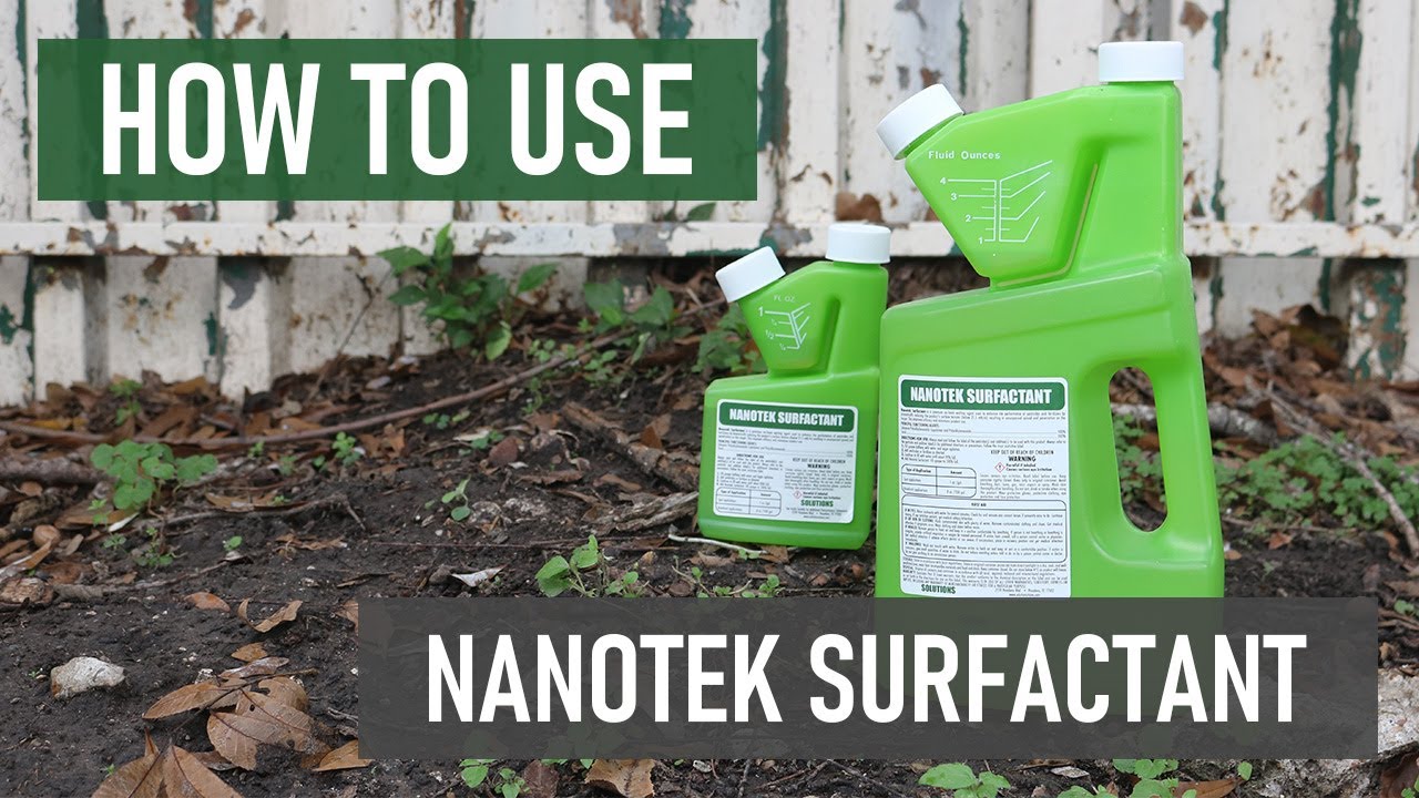 How to Use Nanotek Surfactant - YouTube