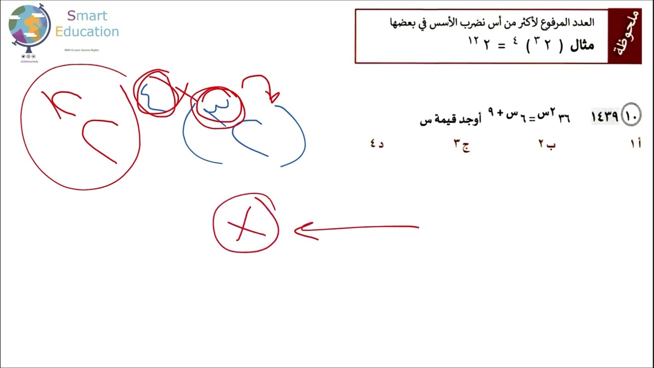 شرح المعاصر- درس الاسس (11)