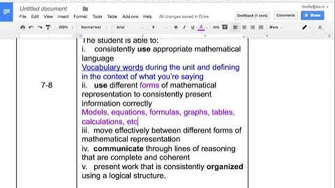 MYP Mathematics Year 3 Criterion C