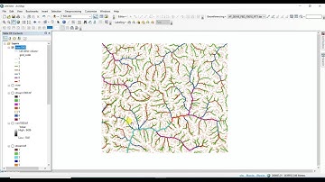 Sub basin creation in Arc Gis
