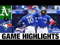 A's vs. Blue Jays Game Highlights (9/5/21) | MLB Highlights