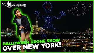 Spooktacular Halloween Drone Show |  New York City Drone Show