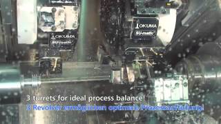 OKUMA LT2000 EX with 3 turrets