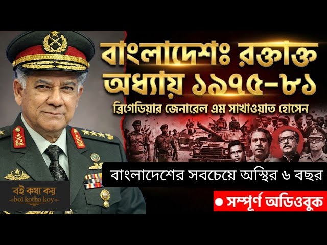 বাংলাদেশঃ রক্তাক্ত অধ্যায় ১৯৭৫–৮১ | ব্রিগেডিয়ার জেনারেল এম সাখাওয়াত হোসেন