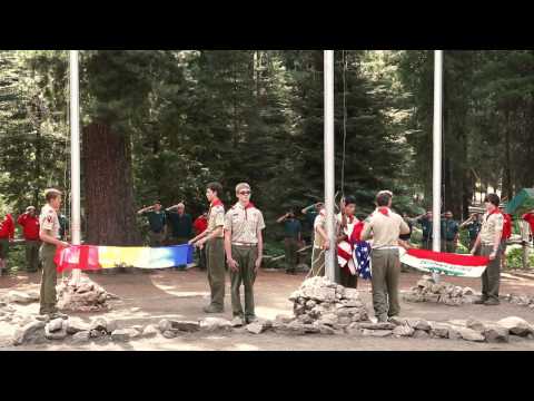 Troop 2 Flag Ceremony At Chawankee