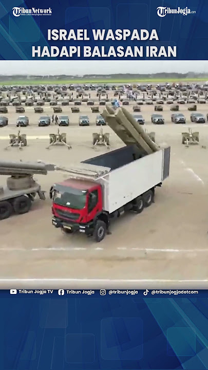 DRONE DAN RUDAL BALISTIK IRAN SIAP SERANG ISRAEL, IDF SIAGA TINGGI #Shorts