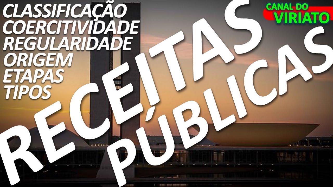 RECEITAS PÚBLICAS correntes de capital, tributárias contribuições ...