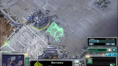 Starcraft 2 Beta Pro Tricks Terran vs Protoss Chozen vs MOPgame Scrap Station PART 1