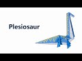 Plesiosaur Origami For Kids Dinosaur Paper Craft Tutorial JoyCat DIY Learning Through Play Plesiosaur Origami For Kids Dinosaur Paper Craft Tutorial JoyCat DIY Learning Through Play
