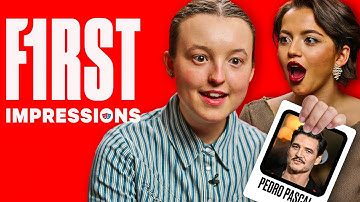 Bella Ramsey & Isabela Merced Impersonate Pedro Pascal, Clickers & Nick Offerman | First Impressions