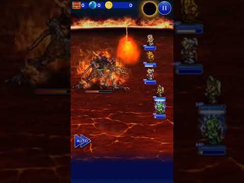 FFRK FF14 憤る岩神 -星暦への誓い-[凶]猛る焔神 イフリート ※BGMなし