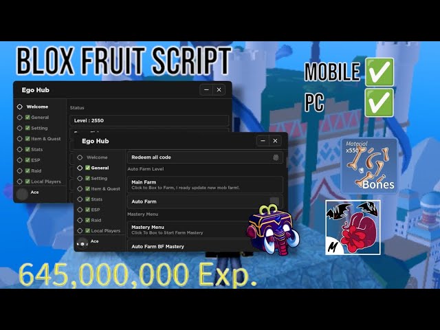 Roblox  Hưỡng Dẫn Hack Blox Fruit Arceus X V2.1.1 ( Auto Farm