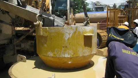 Thi công cọc khoan nhồi có phụt vữa