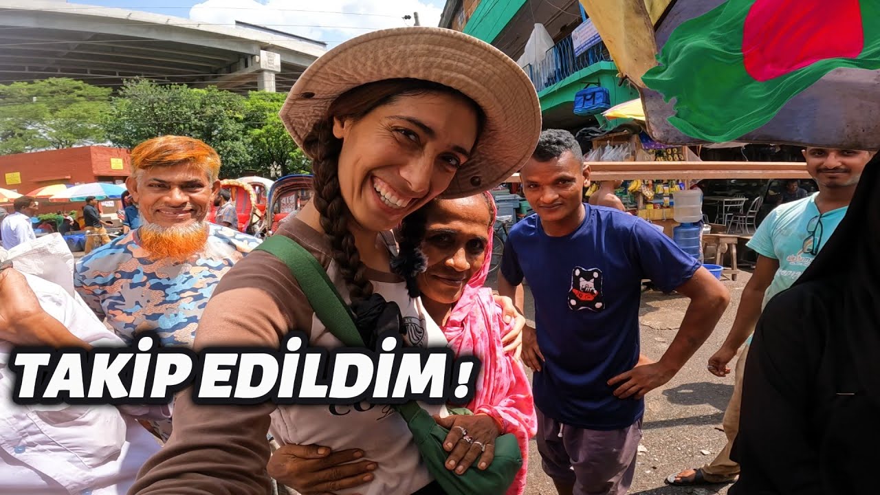 Bangladeş’in Kalabalık Yerinde Tek Başınıza Gezerseniz Ne Olur! 🇧🇩
