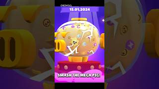 Open full Mega Pig 20 Starrs #brawlstars #openstarr #megapig