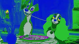 Bella Notte Spaghetti Scene | Lady and The Tramp Fun Effects | Sponsored By IL Vocodex Effects